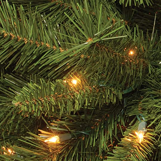 6.5ft. Pre-Lit Winchester Pine Artificial Christmas Tree, Clear Lights